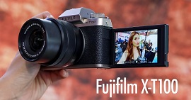 Fujifilm X-T100 – một lựa chọn mới dành cho vlogger